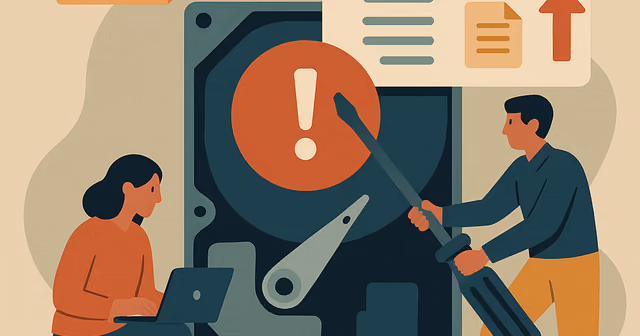 Error disco duro: cómo recuperar tus datos - Informática Entrenúcleos