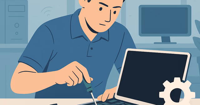 Pantalla negra en Windows: causas y soluciones prácticas - Informática Entrenúcleos